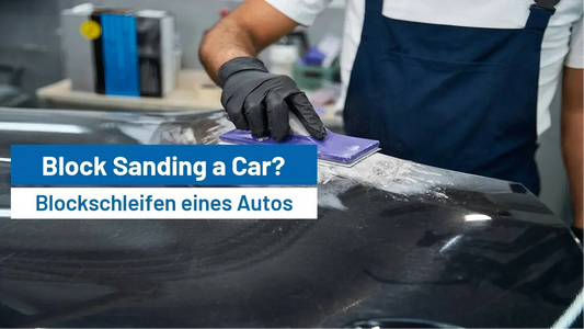 What is Block Sanding a Car?