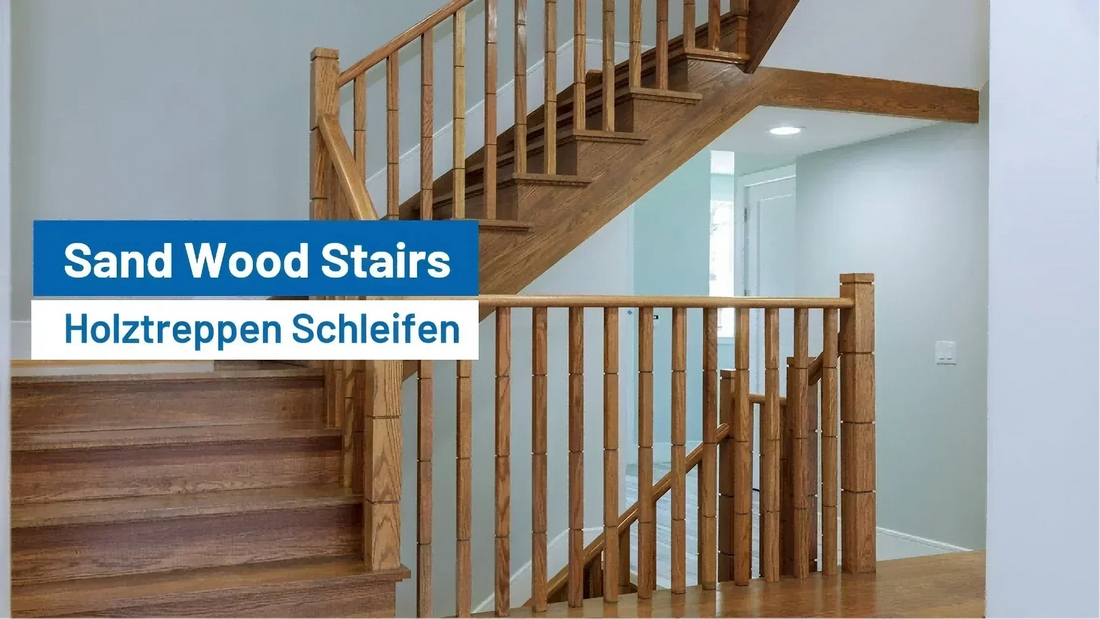 How to Sand Wood Stairs?