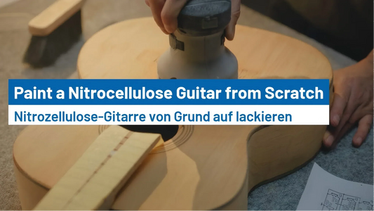How to Paint a Nitrocellulose Guitar from Scratch: Easy Steps