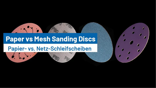 Paper or Mesh Sanding Discs – What’s the Best Choice?