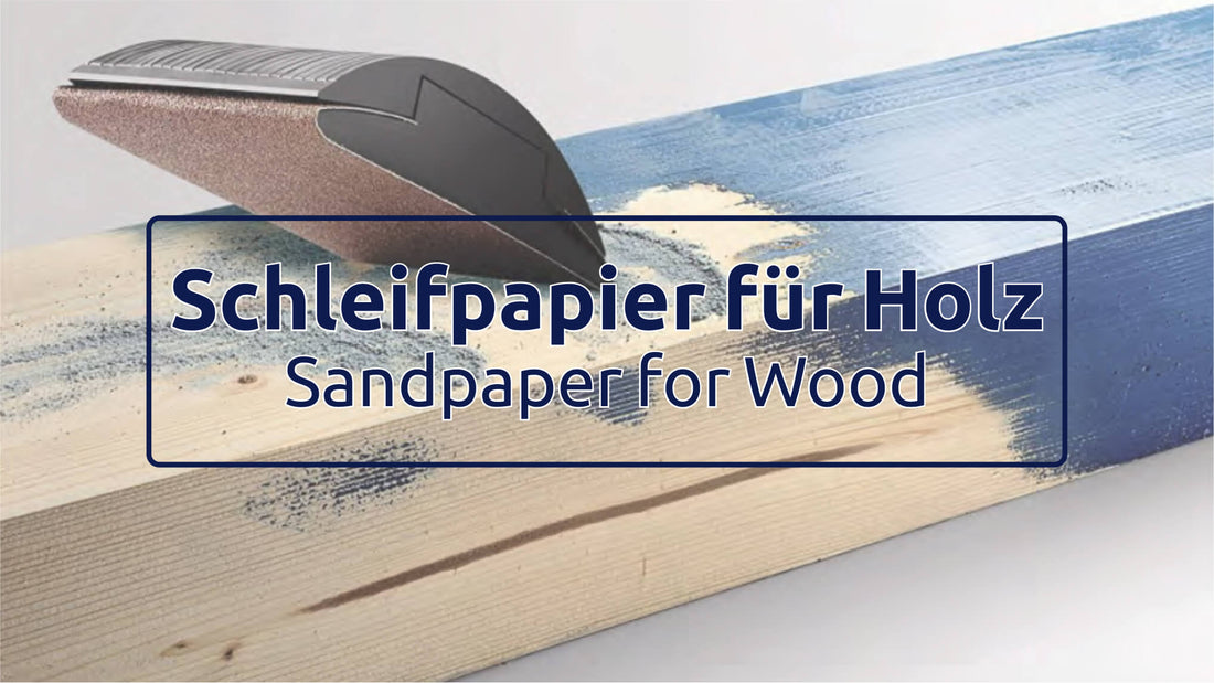 SCHLEIFPAPIER FÜR HOLZ Sandpaper for wood Grit Guide by fastplus