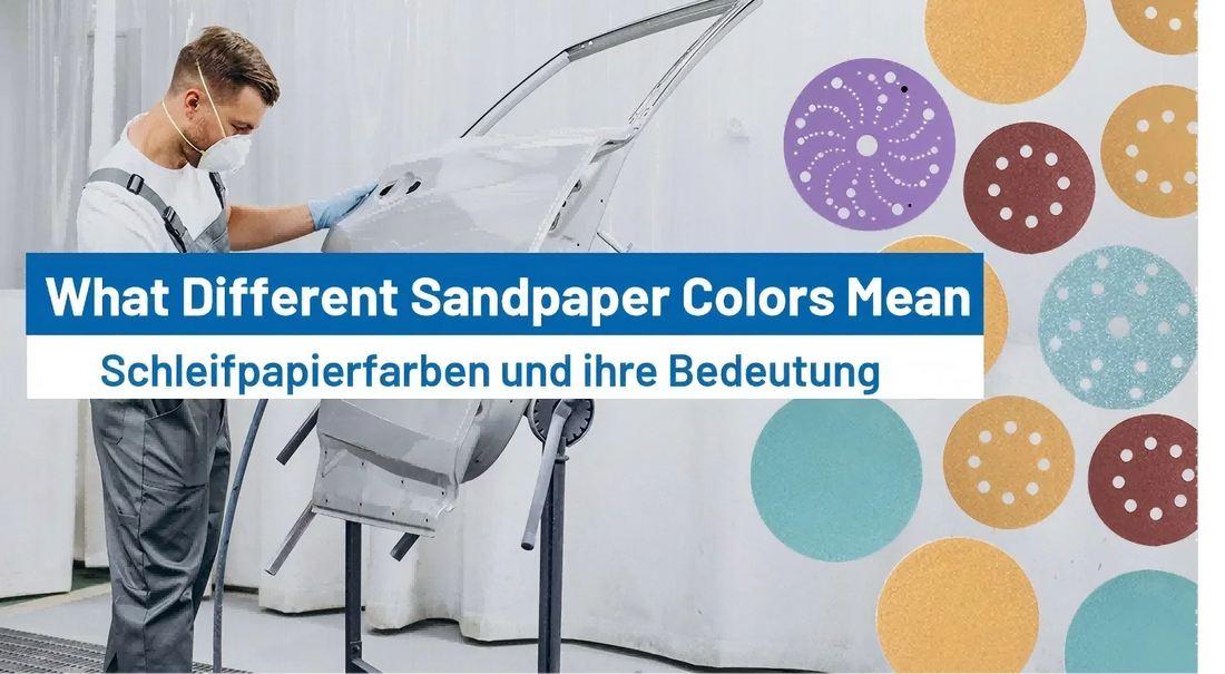 What Different Sandpaper Colors Mean – And How to Choose Correctly
