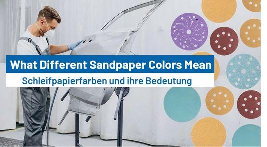 What Different Sandpaper Colors Mean – And How to Choose Correctly