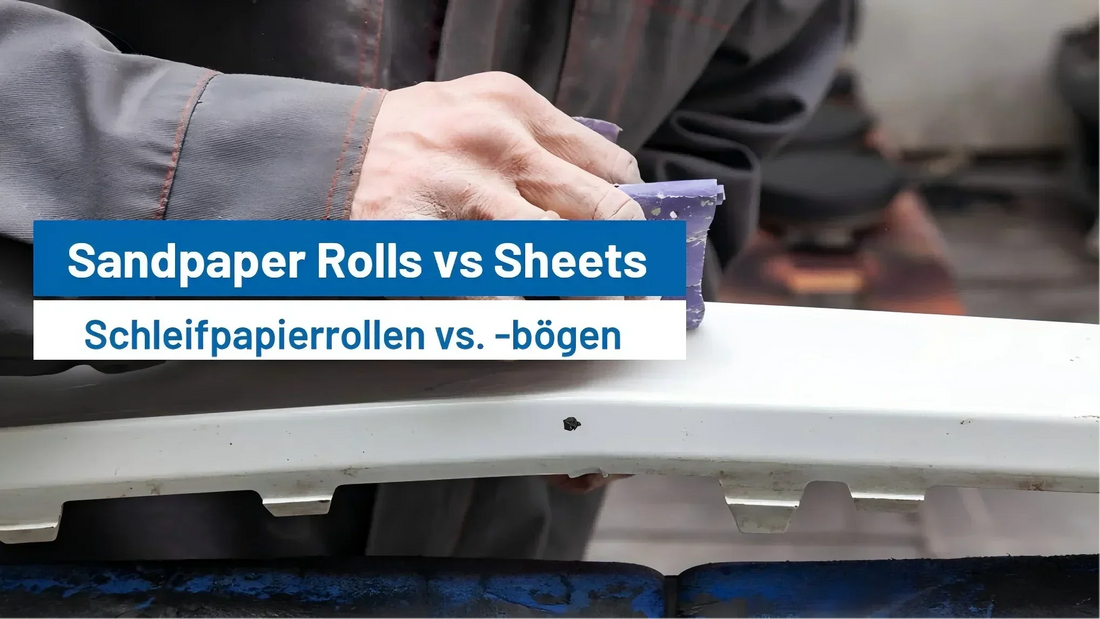 What is the Difference Between Sandpaper Rolls and Sheets?