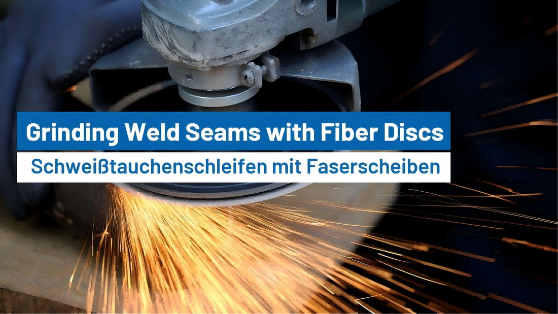 Schweißtauchenschleifen mit Faserscheiben