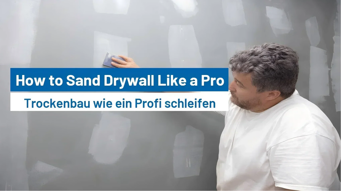 Professional Way to Sand Drywall