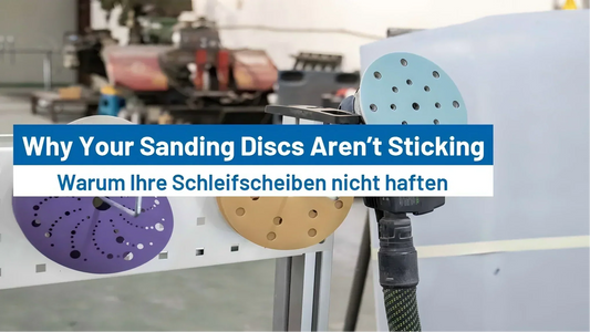 Why Your Sanding Discs Aren’t Sticking — And How to Fix It