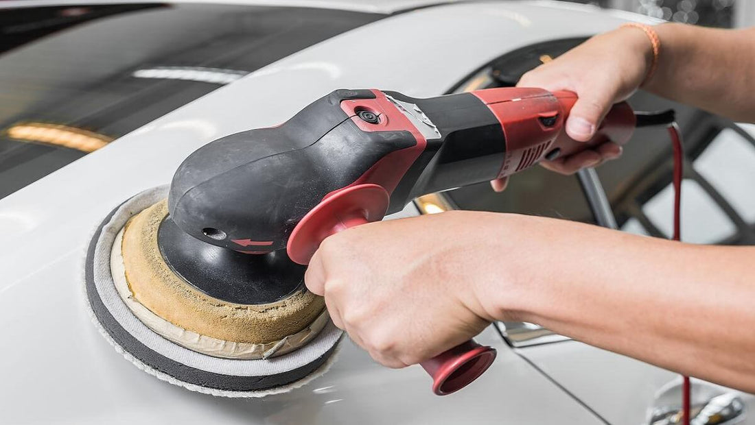 Sand the car paint properly using Fastplus sandpaper