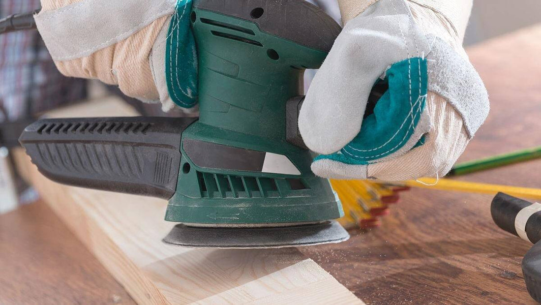 Sand the MDF with Fastplus sandpaper