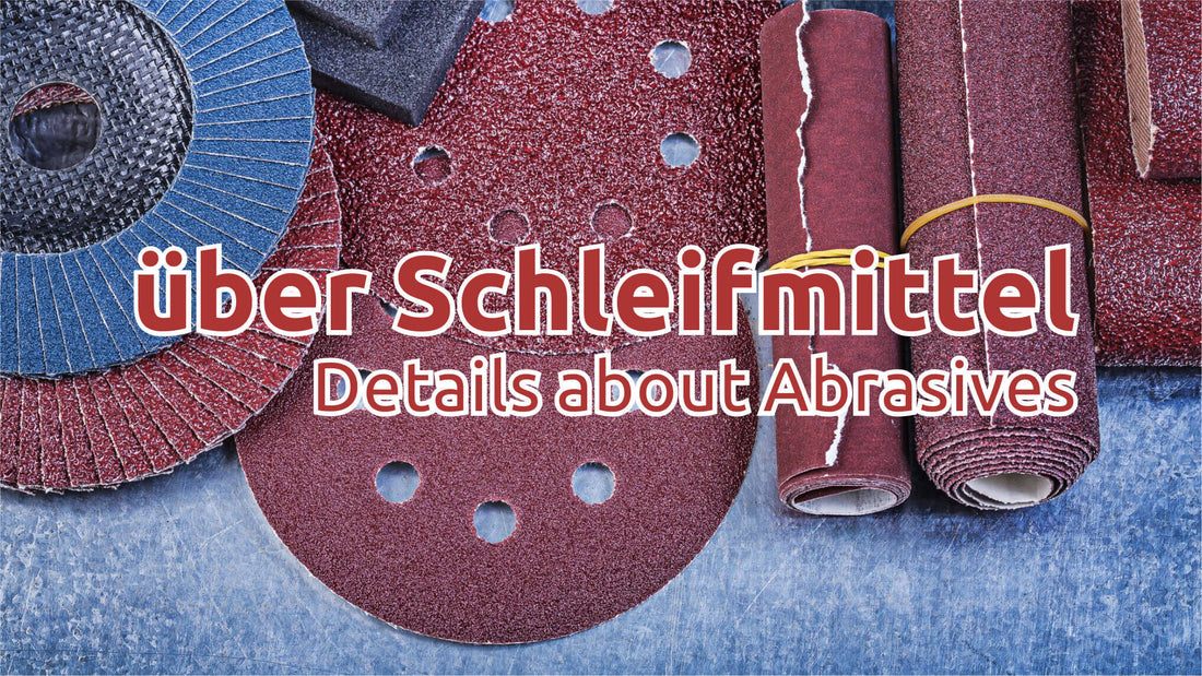 über Schleifmittel oder Schleifpapier