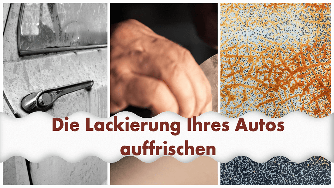 Wie kann man starke Oxidation im Autolack nass schleifen