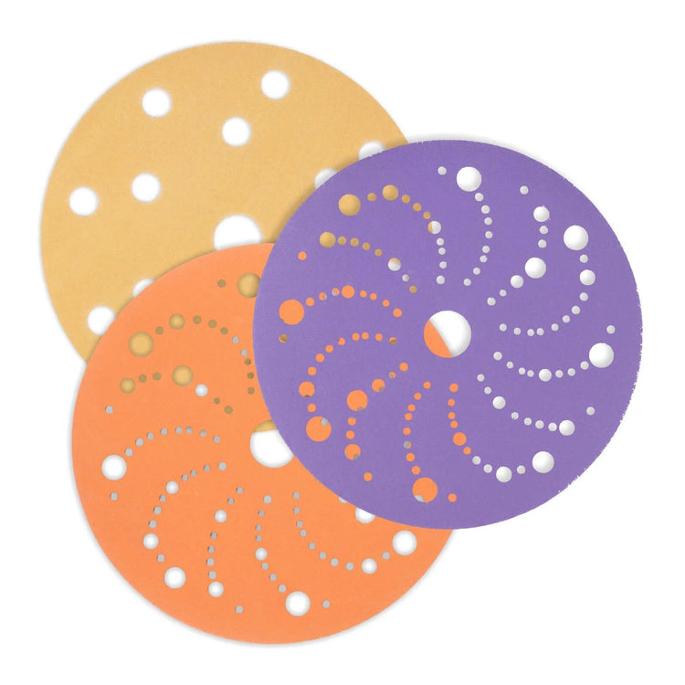 schleifpapier klett-schleifscheiben paper sanding disc 150mm 125mm by fastplus.eu