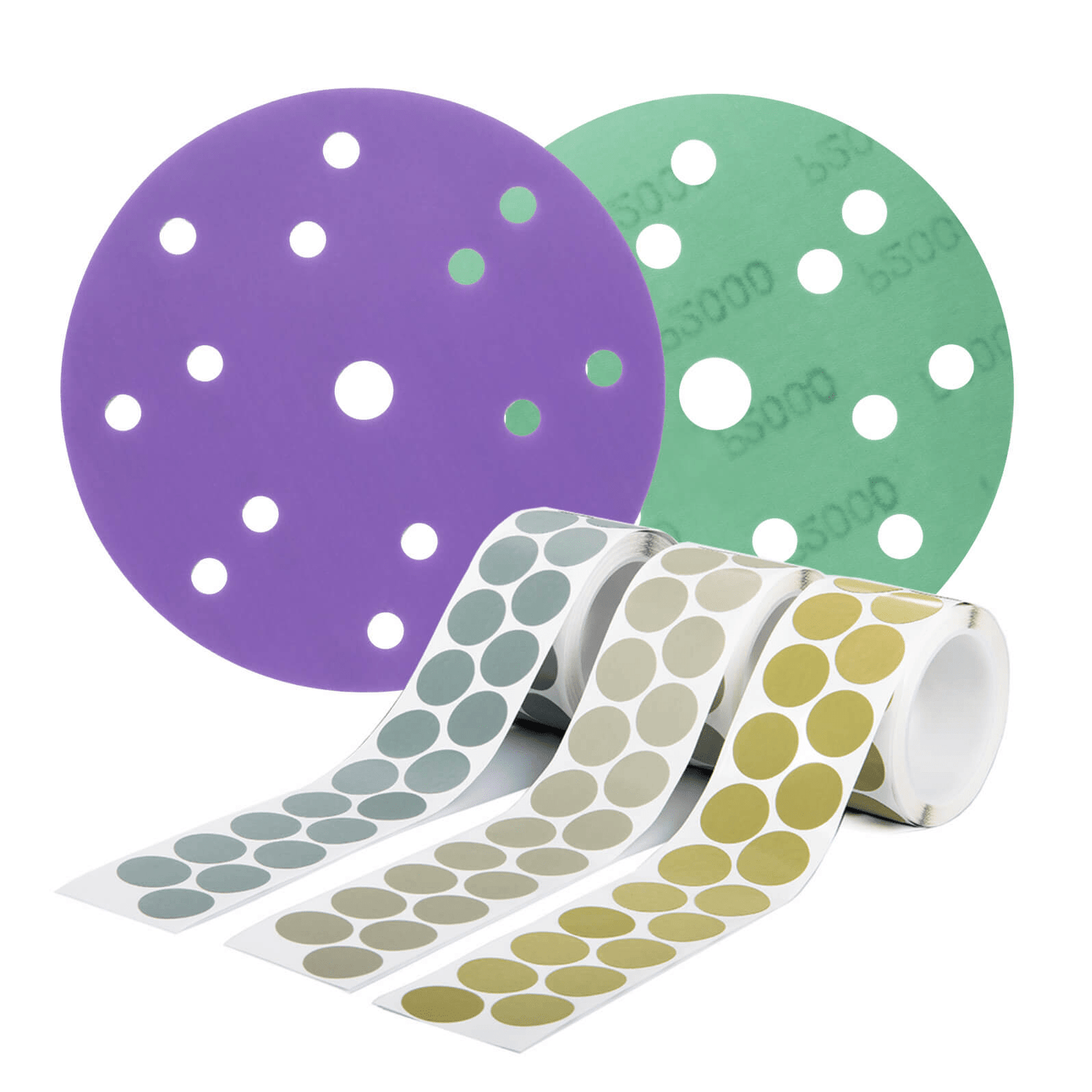 Film Sanding Discs for Autobody - FastPlus.eu | Sandpaper Online Store