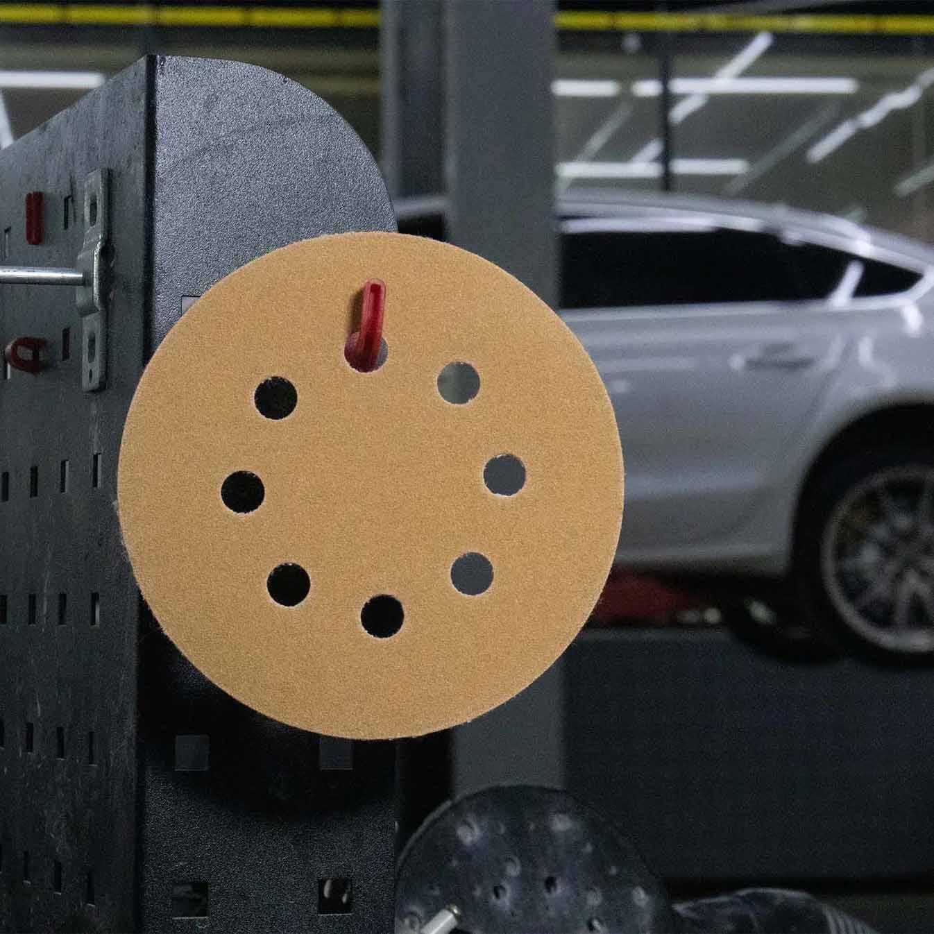 125mm Klett schleifscheiben gold f15 fastplus schleifen autolack holz metall 5inch sanding discs for car refinish wood metal disques abrasifs