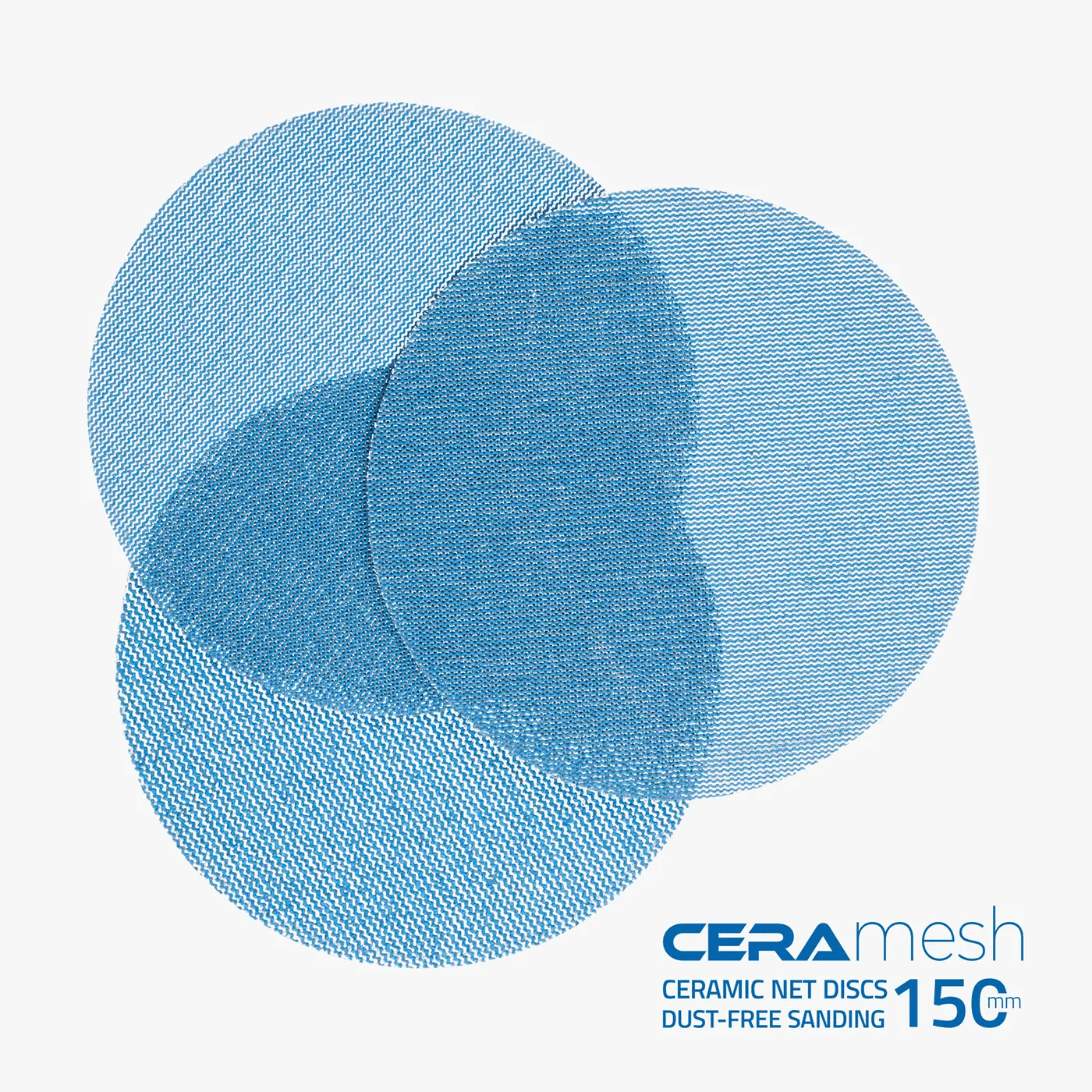 CeraMesh Gitter Netz Schleifscheibe Mesh net Sanding Disc for dust-free sanding