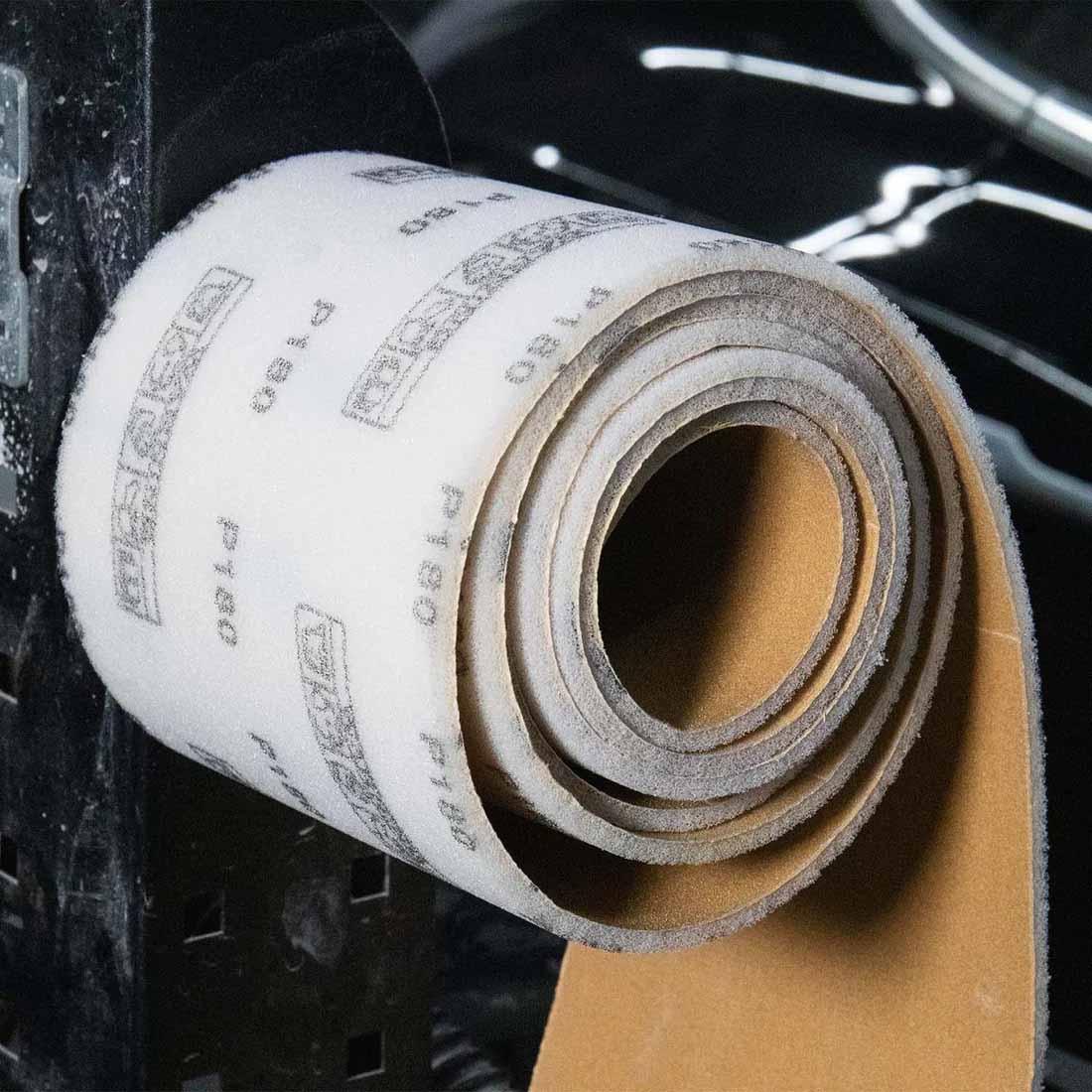 Gold Foam Sandpaper Pad Roll Ultra Soft Pad 115mmx25m Ceramic FSR6 Goldflex Schleifpapier Schleifpad Schaumstoff Schleifrolle Ultra Soft Schleifpad 115mmx25m von Fastplus Schleifmittel