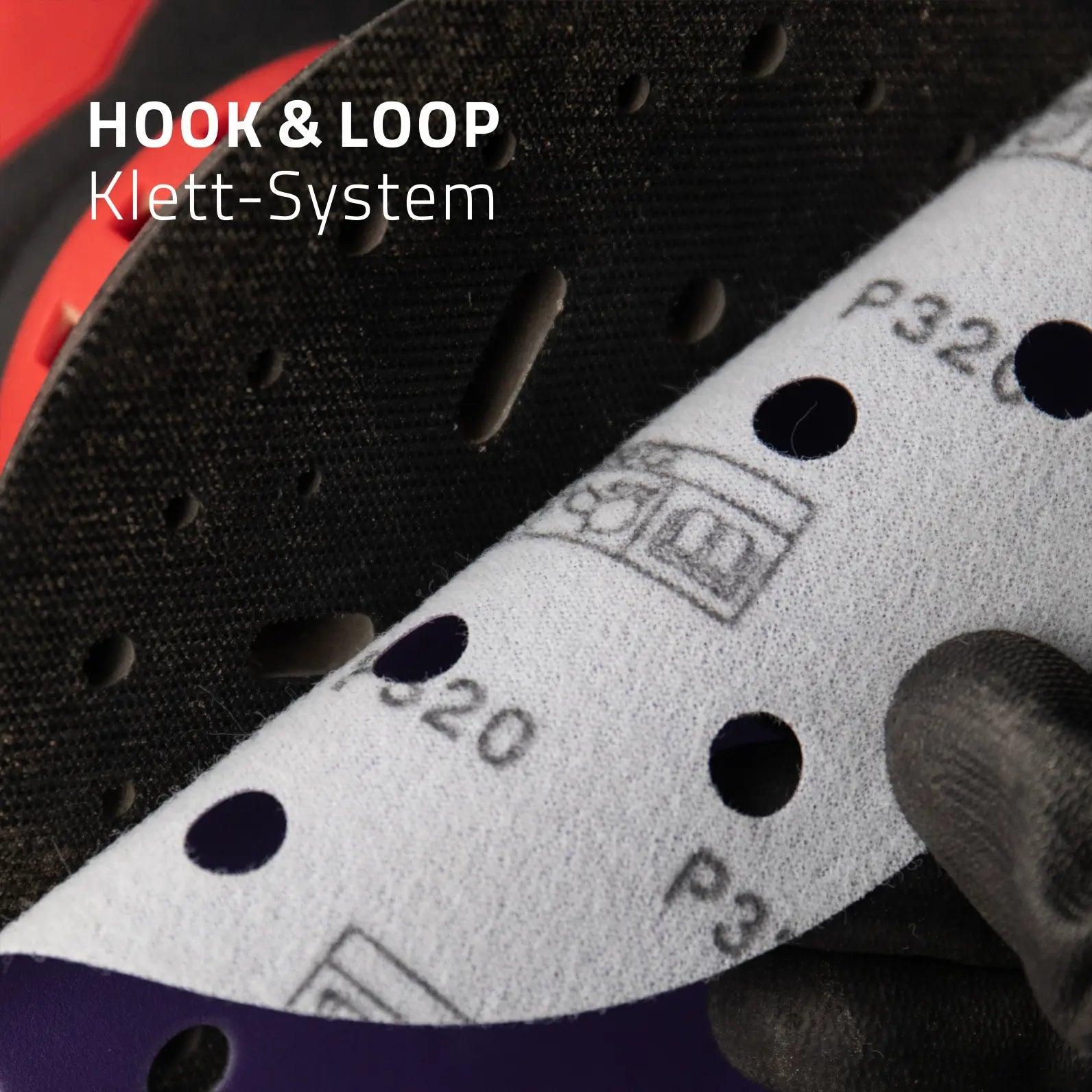 Klett-Folien-Schleifscheibe PURO 150mm Keramik Klett-scheiben 15 Loch 50 Stück Film Sanding Disc PURO 150mm Ceramic Velcro 15 Holes 50 pieces by FastPlus