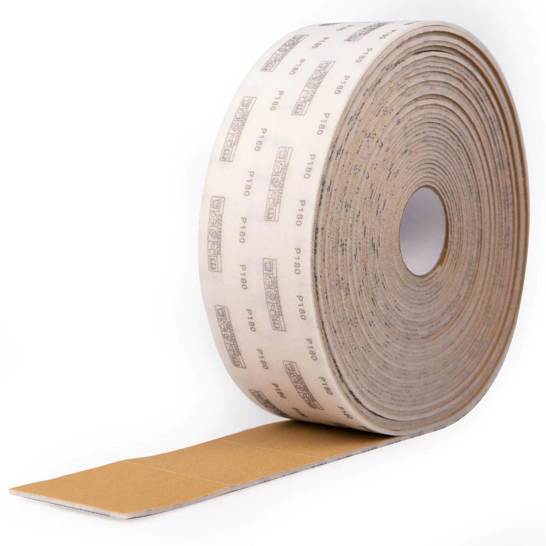 Foam Sanding Pad Roll, Schaumstoff-Schleifpapier-Rollen Flex-ultra Soft Handpad 115mmx25m – Gold Fastplus FSR6