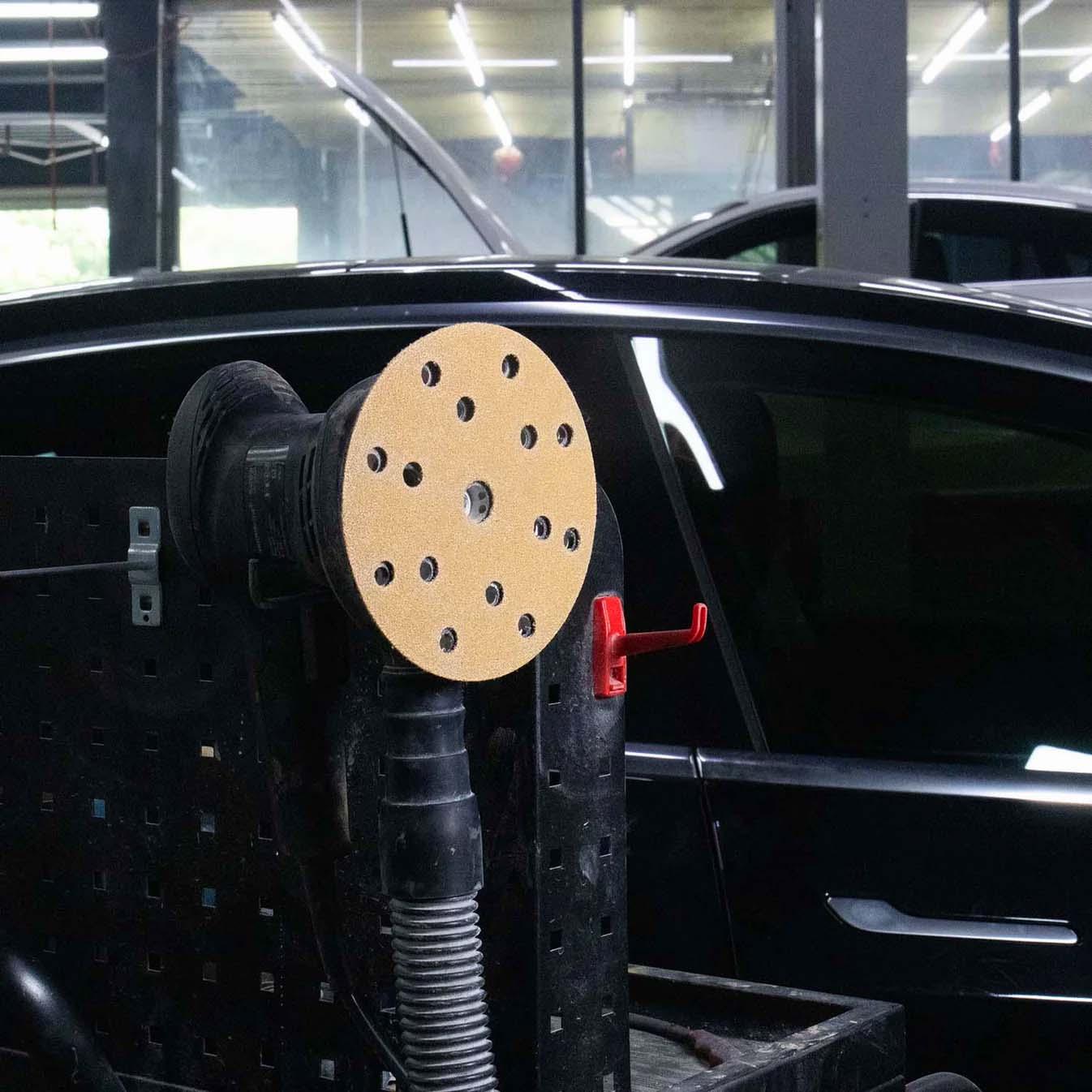 fastplus F15 Schleifscheiben 150 mm passend für verschiedene Exzenterschleifer fastplus Gold Sanding Discs 150 mm suitable for different random orbital sanders mirka gold schleifpapier Disques Abrasifs bosch festool rupe