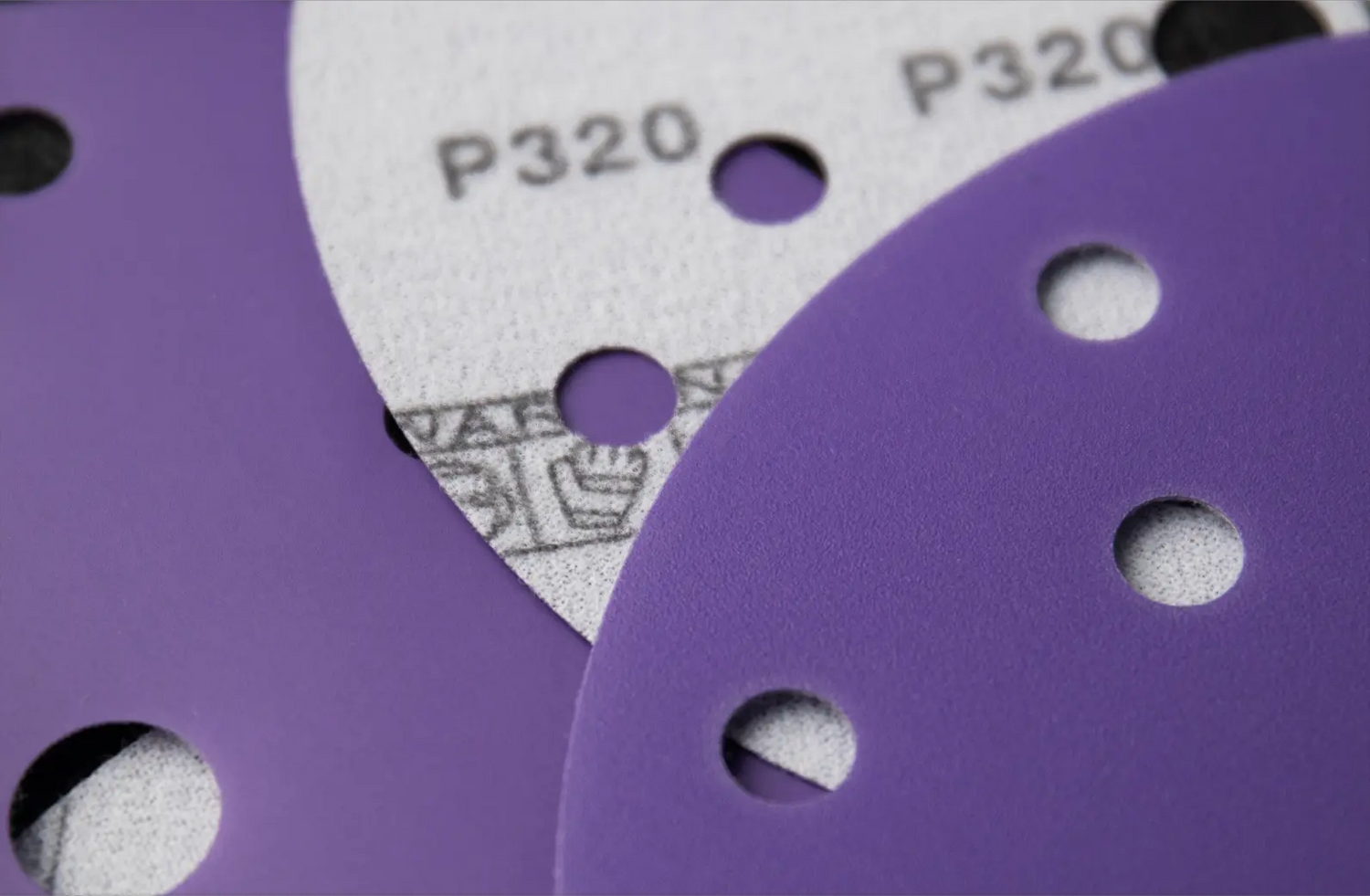 folienschleifmittel 150mm folienschleifscheiben puro FT77 film sanding discs disques de ponçage de film fastplus.eu