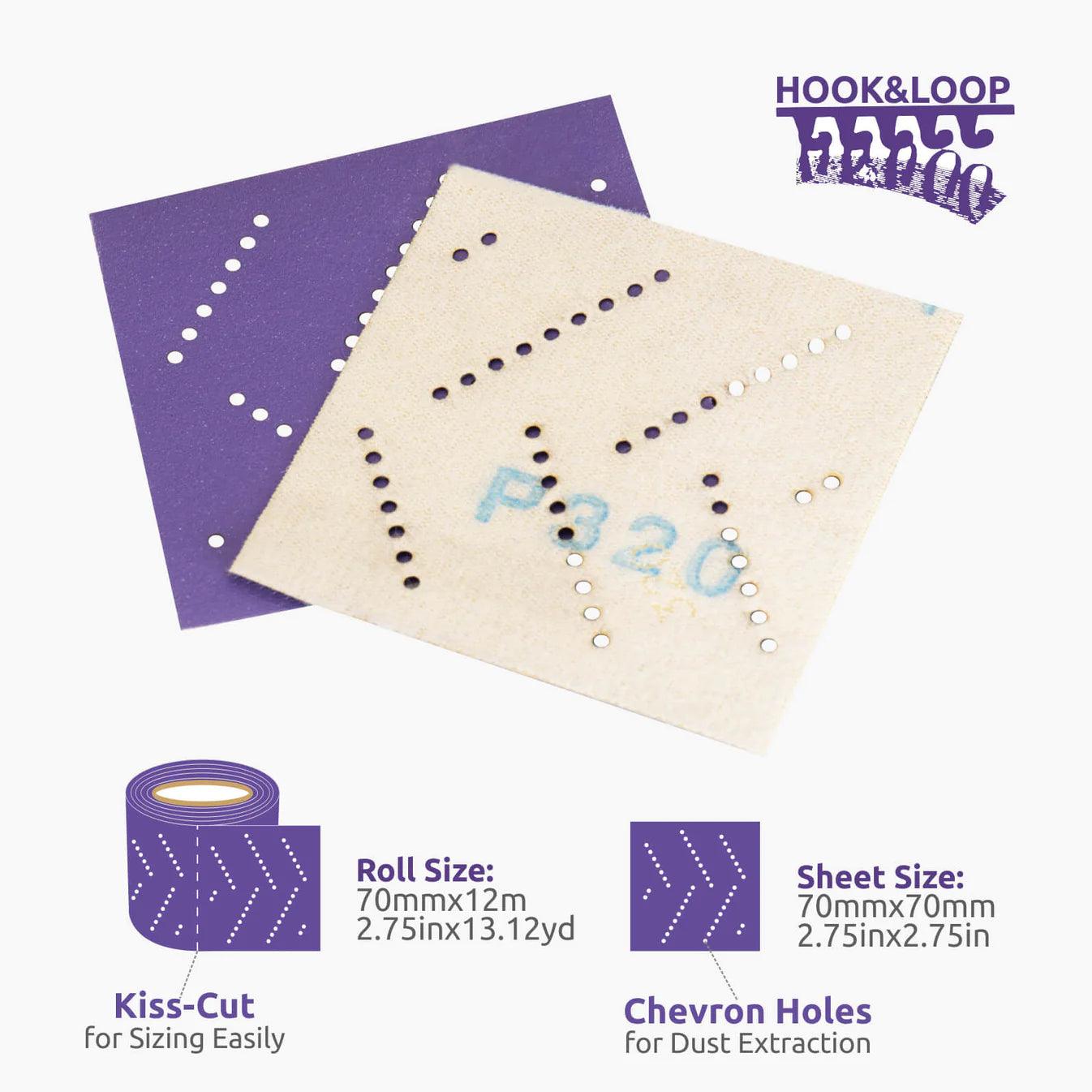 gelochte Schleifblätter mit Mehrfachlöchern perforated sanding sheets with multiholes