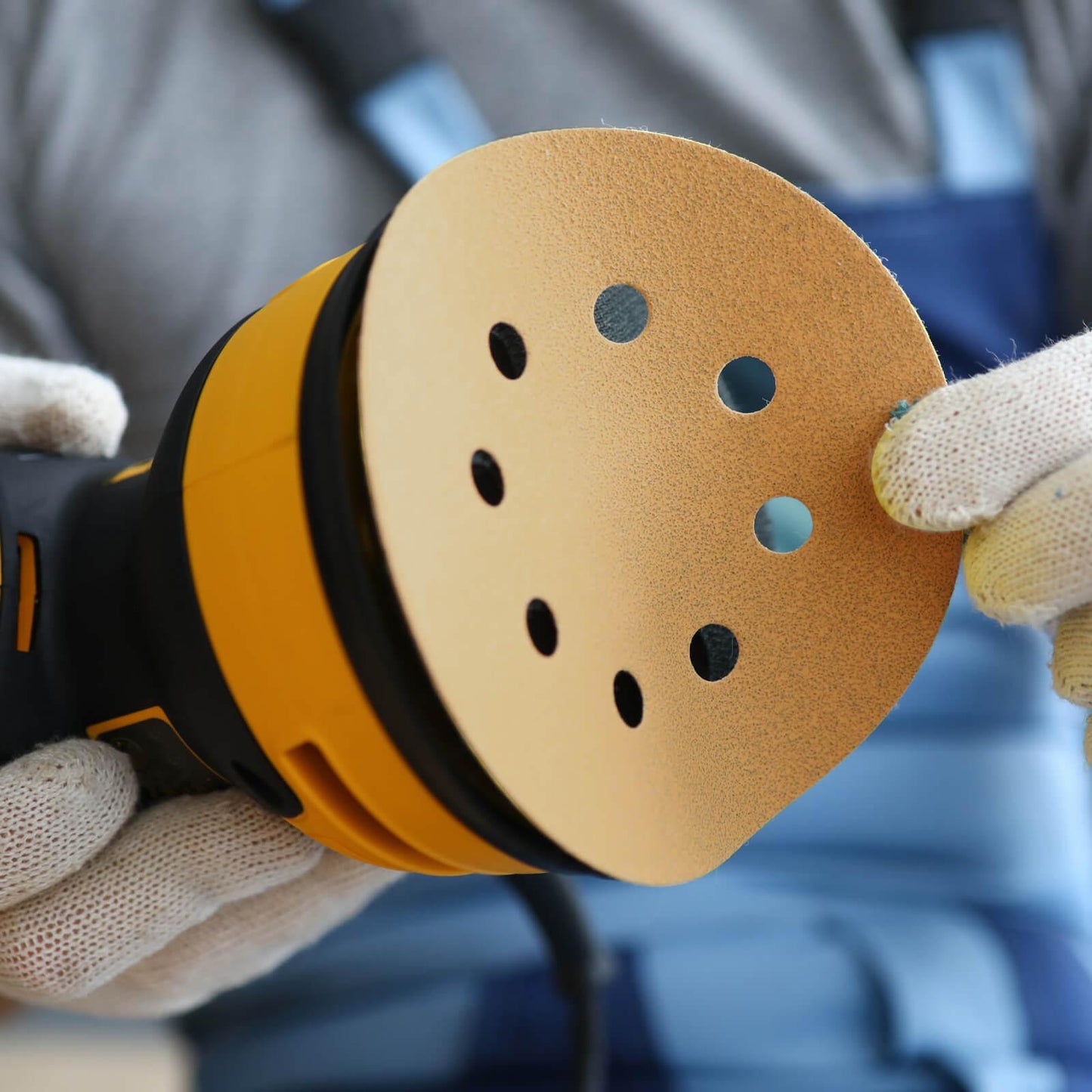 fastplus Schleifscheiben 125 mm passend für verschiedene Exzenterschleifer fastplus Sanding Discs 125 mm suitable for different random orbital sanders