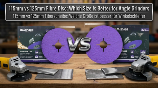 115mm vs 125mm Fiber Disc: Which Size Is Better for Angle Grinders?