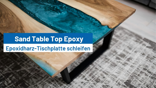 Should You Sand Epoxy Resin Table Tops?