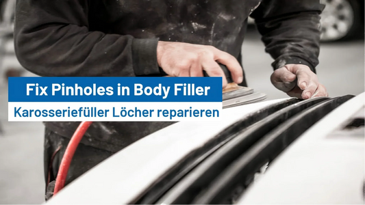 How to Fix Pinholes in Body Filler Before Priming