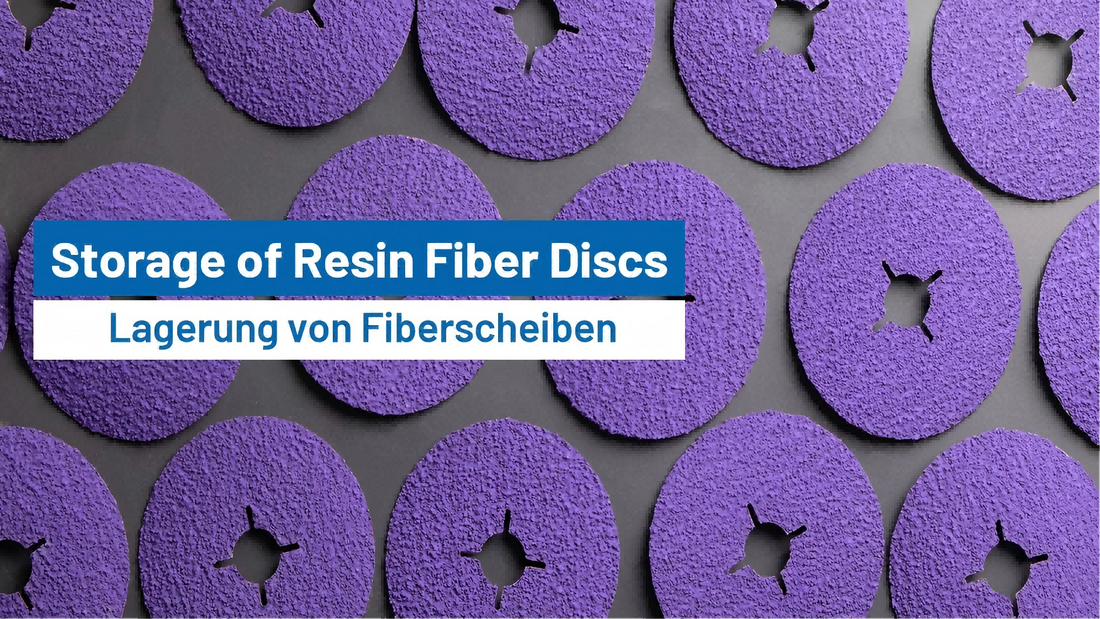 Lagerung von Fiberscheiben