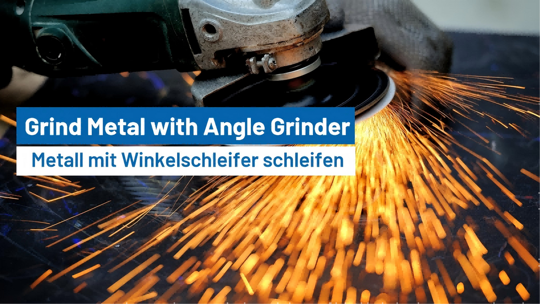 How to Grind Metal with an Angle Grinder?