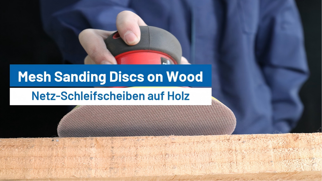 How to Use Mesh Sanding Discs on Wood Like a Pro？