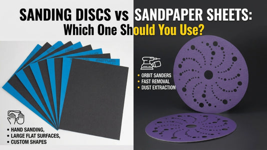 Sanding Discs vs Sandpaper Sheets: Which One Should You Use?