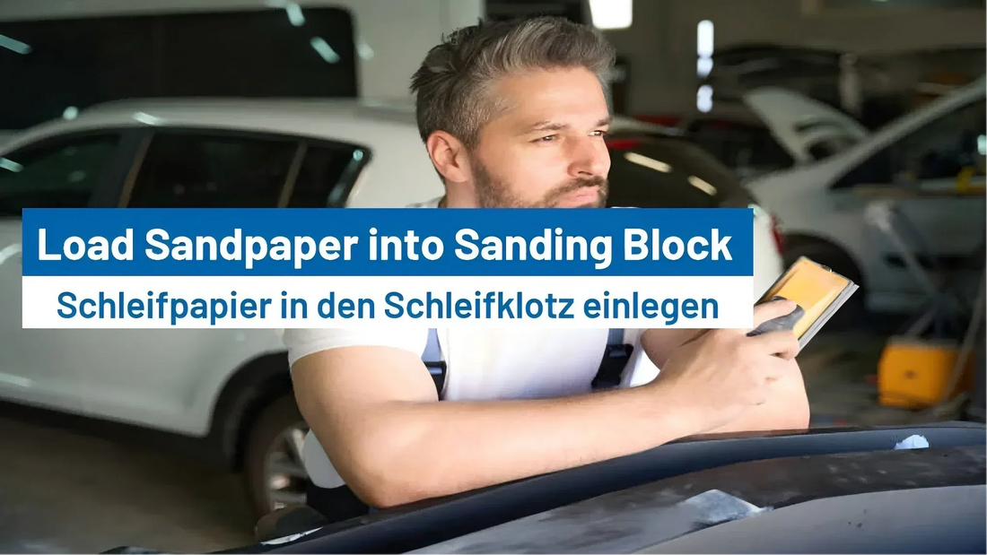 How to Properly Load Sandpaper into Your Sanding Block?