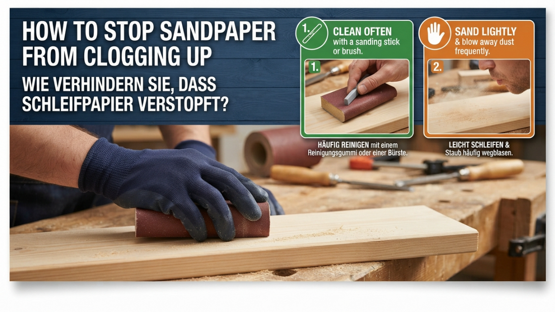 How to Stop Sandpaper from Clogging Up: Pro Tips for Longer-Lasting Abrasives