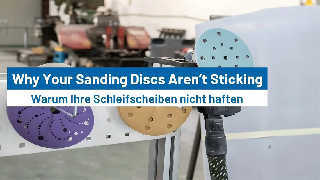 Why Your Sanding Discs Aren’t Sticking — And How to Fix It