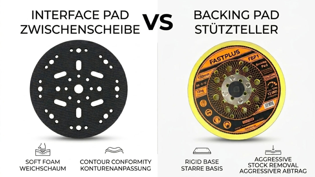 Interface Pad vs Backing Pad: What’s the Difference? (Pro’s Complete Guide)