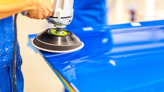 Color sanding the car paint using Fastplus Abrasives