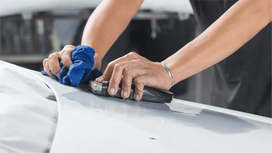 how to wet sand your car at home wie man sein Auto zu Hause nass macht fastplus Schleifmittel