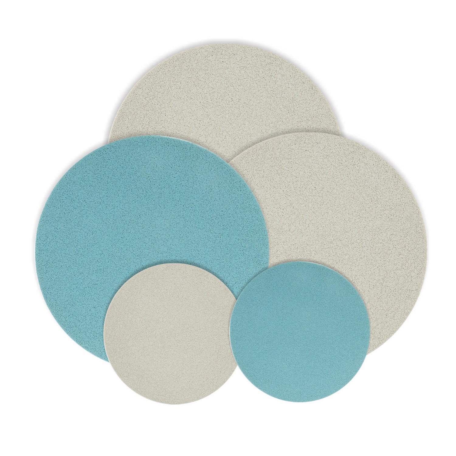 Feinschleifscheiben Trizact Flexpro fine finishing foam abrasive discs family by Fastplus