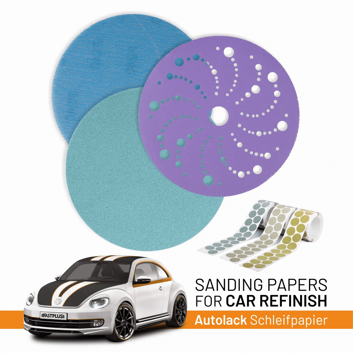 Schleifpapier autolackieren | sandpaper for car refinish by fastplus collection