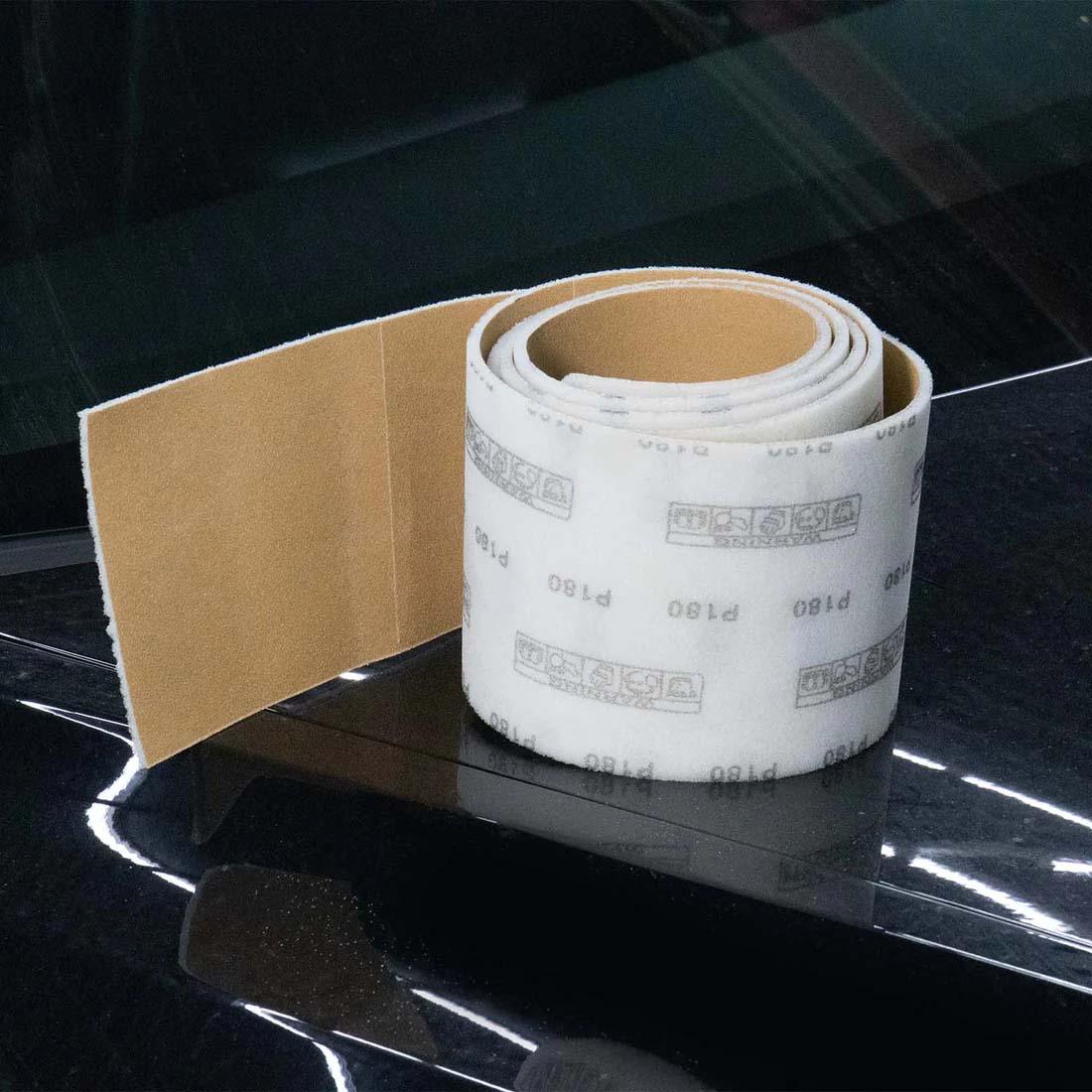 Gold Foam Sandpaper Pad Roll Ultra Soft Pad 115mmx25m Ceramic FSR6 Goldflex Schleifpapier Schleifpad Schaumstoff Schleifrolle Ultra Soft Schleifpad 115mmx25m Keramik von Fastplus Schleifmittel