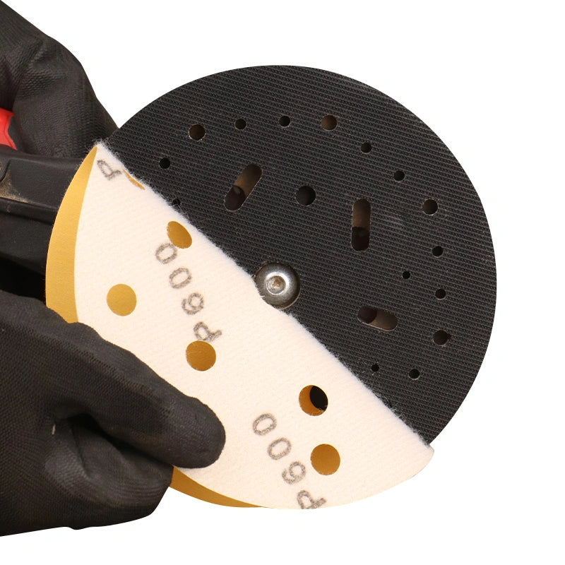 Sanding Discs 150mm x 15 Hole Yellow F25 – 50 Pack