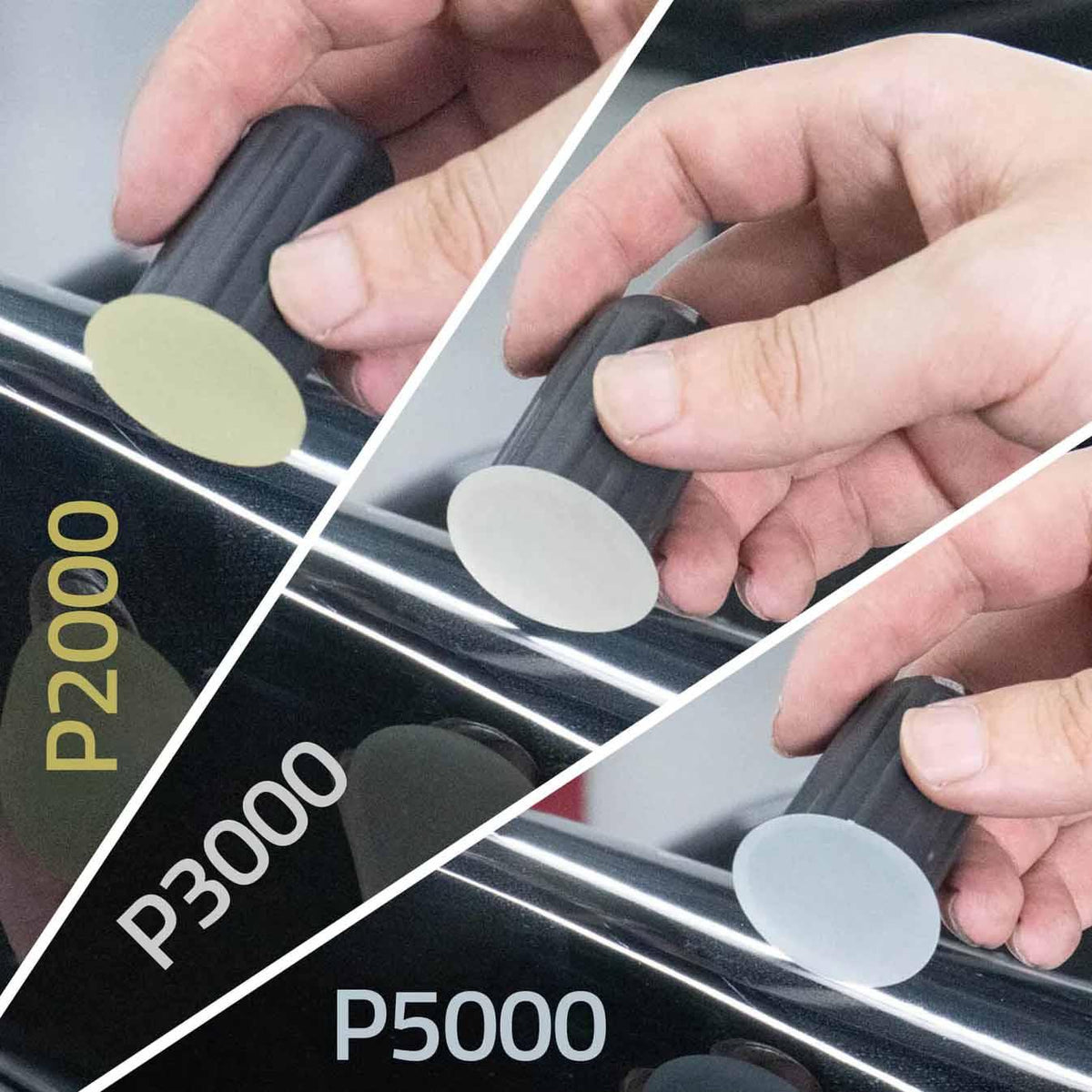 Spot Repaint Spotfix Micro Discs for Spot Repair | 32mm PSA Clearcoat Film Discs