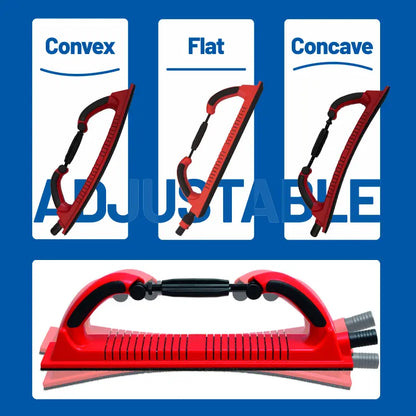 Handschleifklotz kletthaftend Sanding Block 400mm Convex and concave surface adjustable