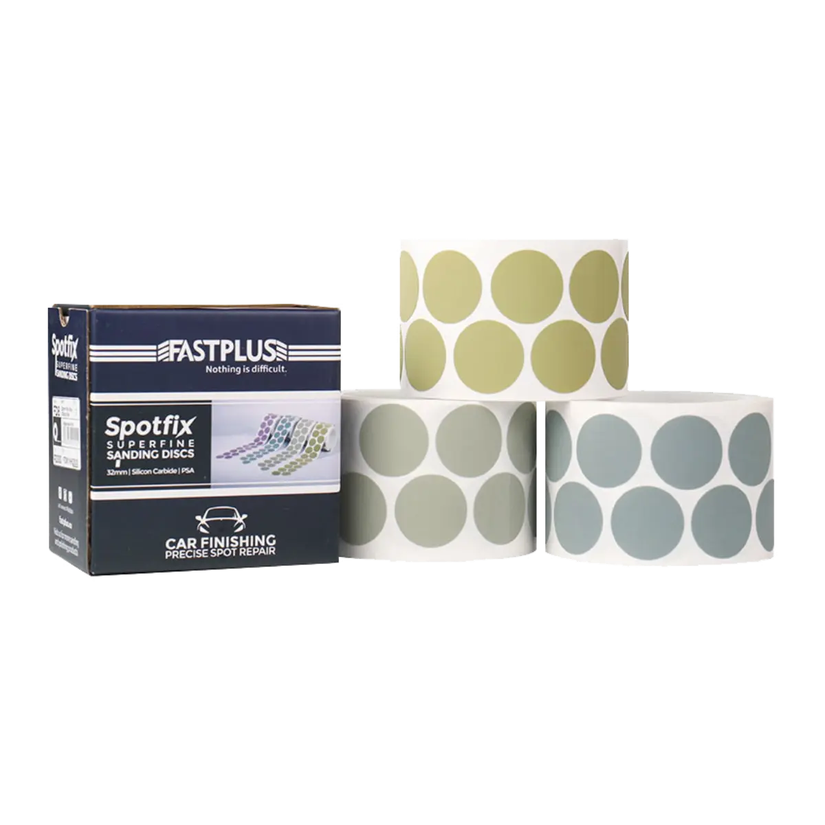 Spot Repaint Spotfix Micro Discs for Spot Repair | 32mm PSA Clearcoat Film Discs ...