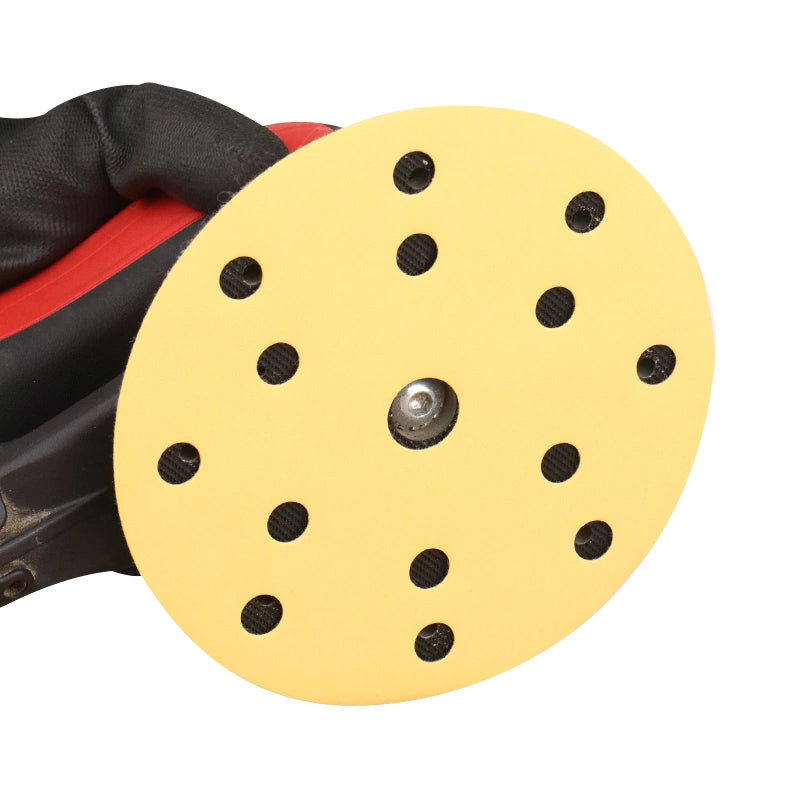 Sanding Discs 150mm x 15 Hole Yellow F25 – 50 Pack
