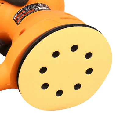 Sanding Discs 125mm x 8 Hole Yellow Aluminium Oxide F25 – 50 Pack