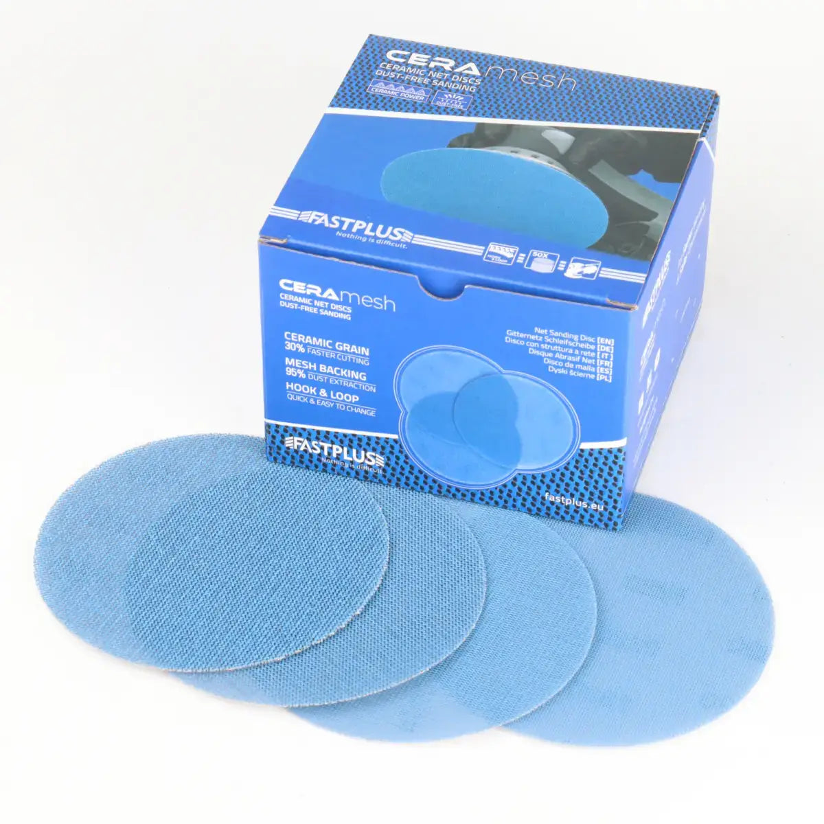 schleifgitter 125mm klett netzschleifscheiben net sanding discs ceramesh grille abrasive